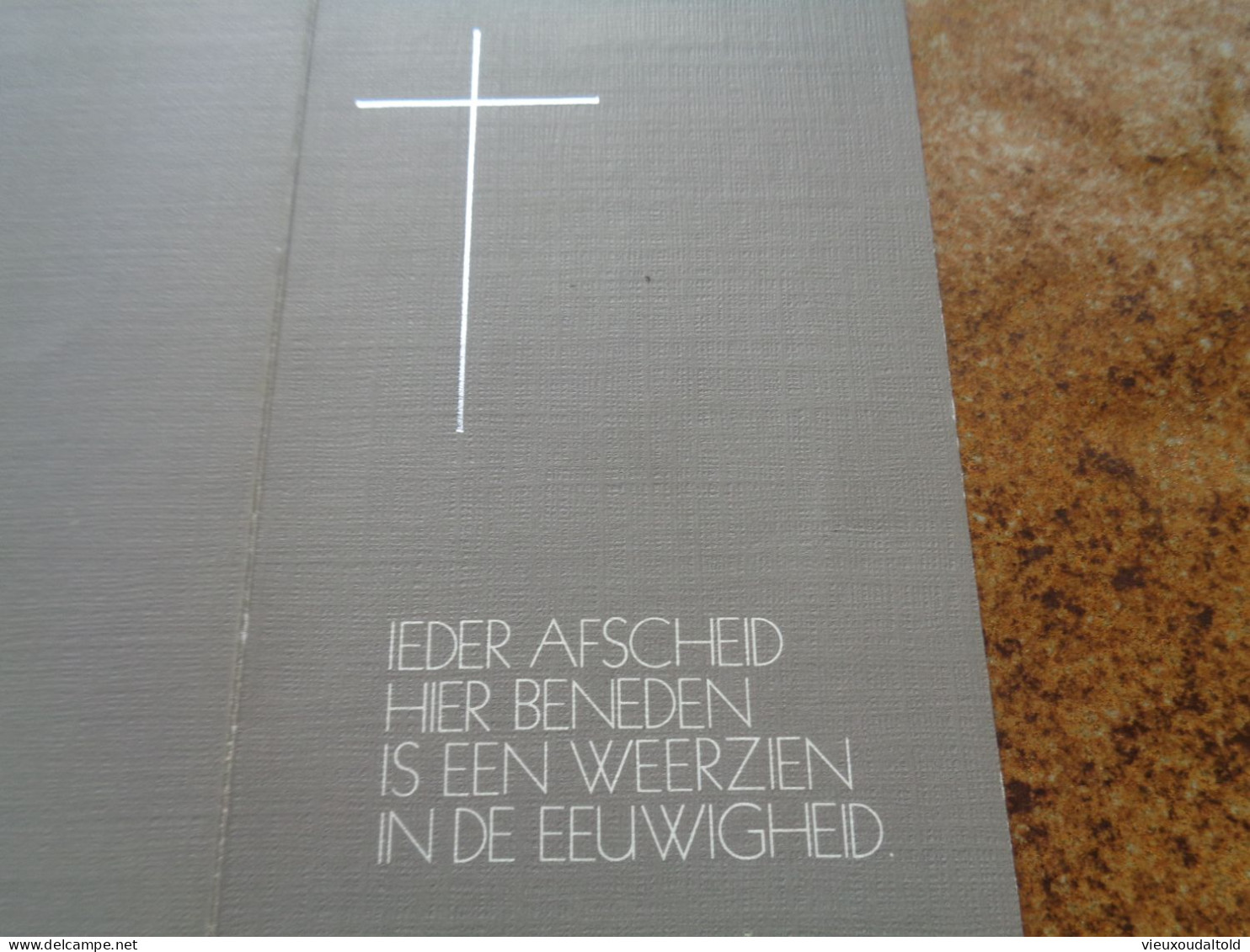 Doodsprentje/Bidprentje  IVO DE BRUYNE   Kluizen 1898-1976 Gent  (Echtg Maria Margareta NEYT) - Religion &  Esoterik