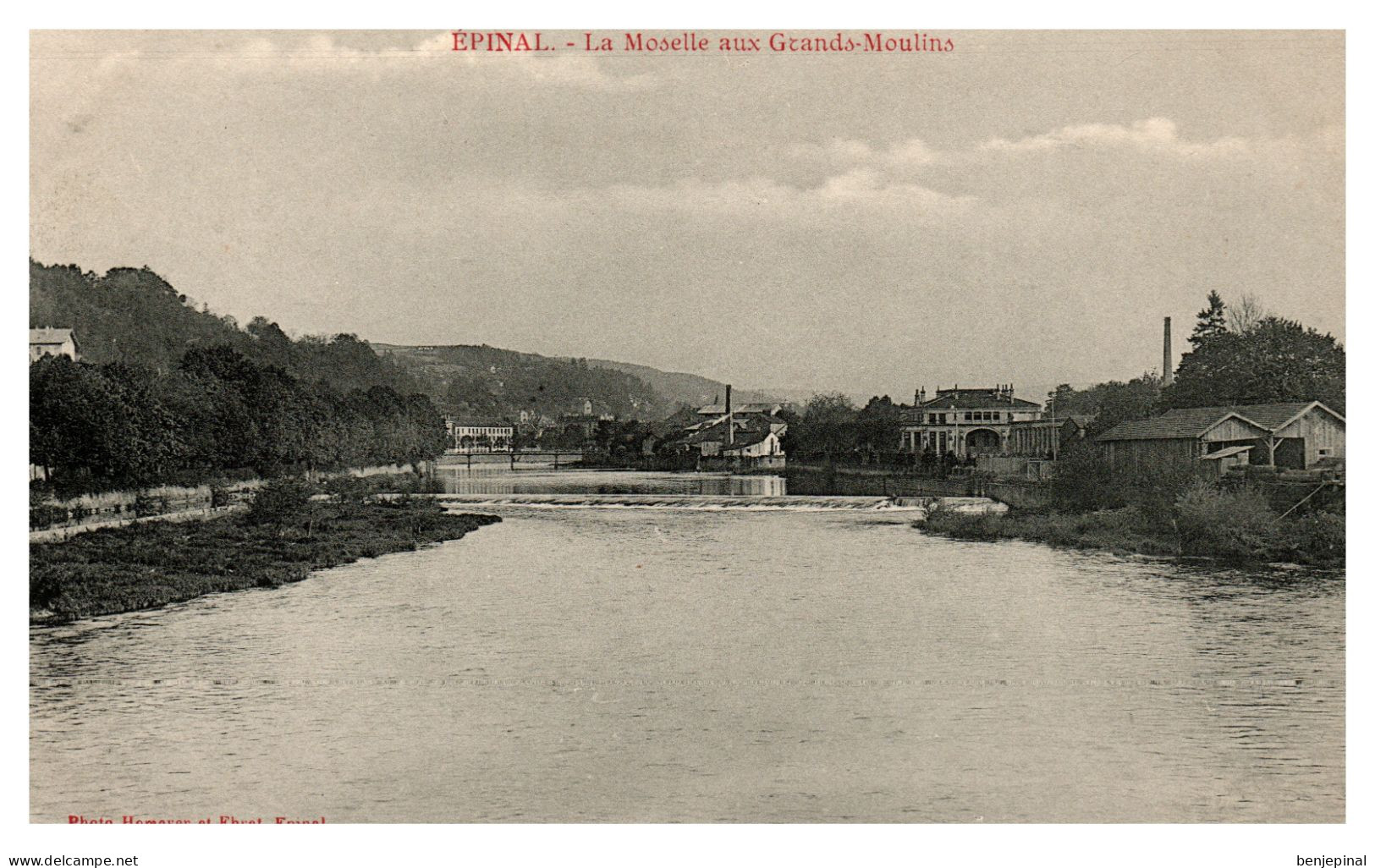 Epinal - La Moselle Aux Grands-Moulins - Epinal