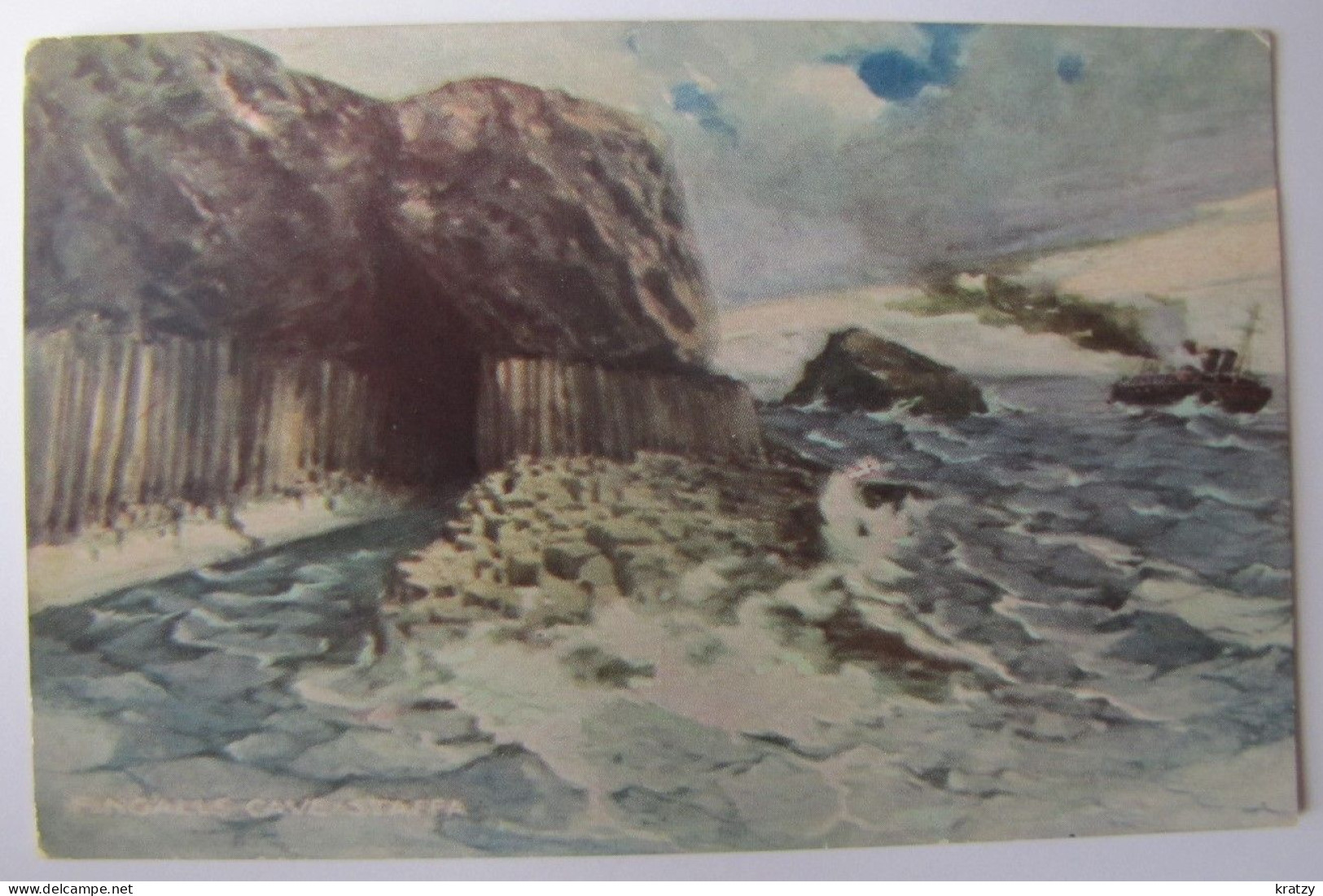 ROYAUME-UNI - ECOSSE - STAFFA - Fengale Cave - 1908 - Sonstige & Ohne Zuordnung