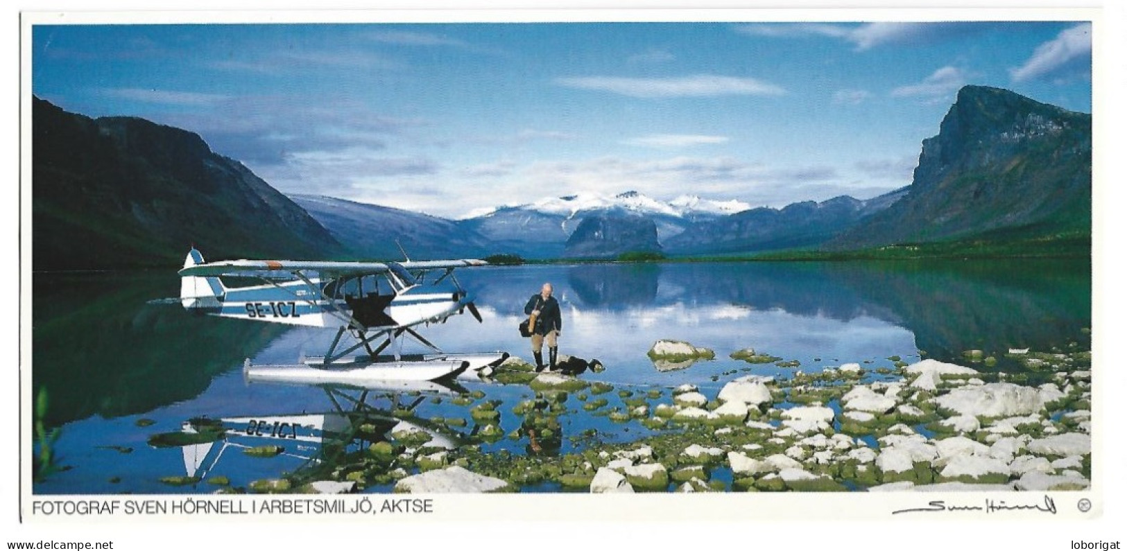 FOTOGRAF SVEN HORNELL I ARBETSMILJO.- PARQUE NACIONAL SUECO.- AKTSE.-  ( SUECIA) - Suède