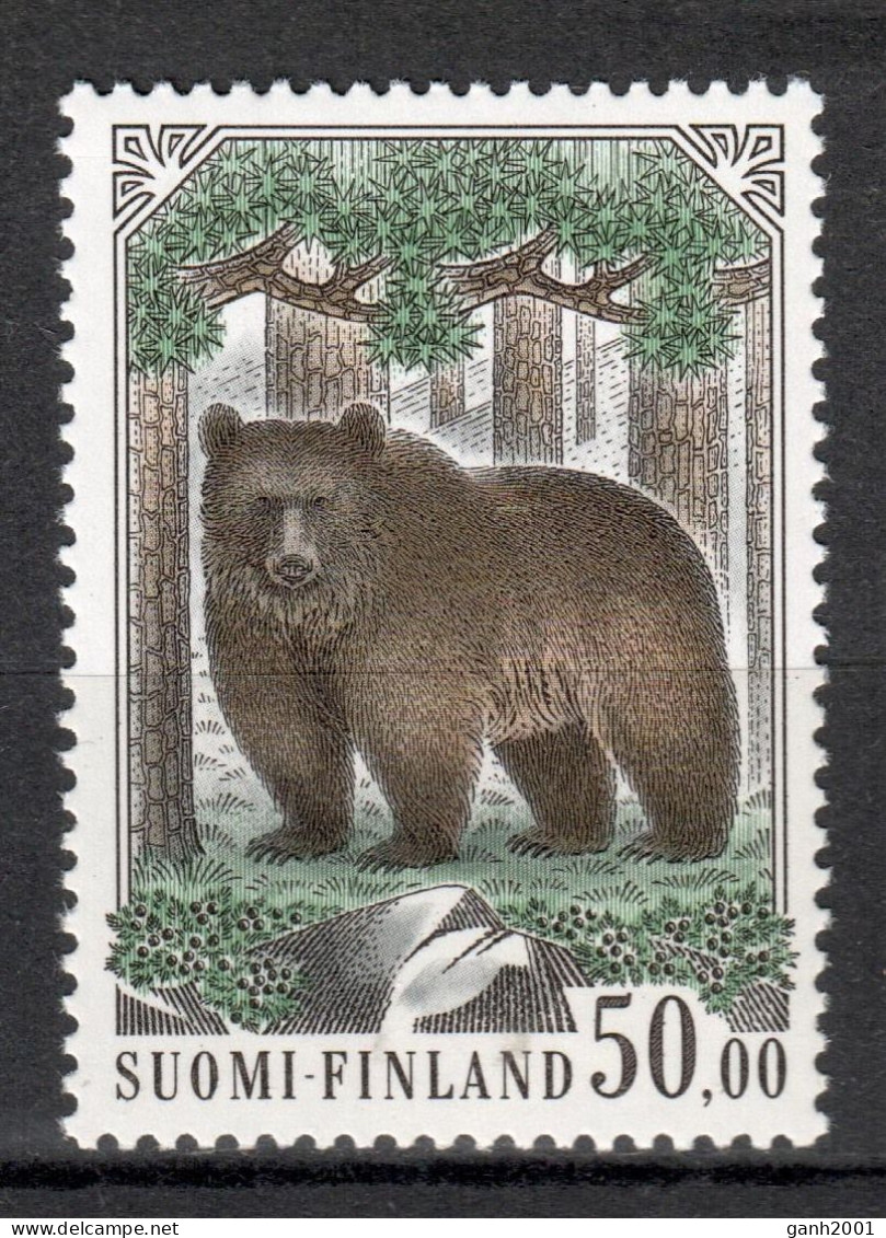 Finland 1989 Finlandia / Bear Mammals MNH Mamíferos Oso Säugetiere / Mo30  38-3 - Bären