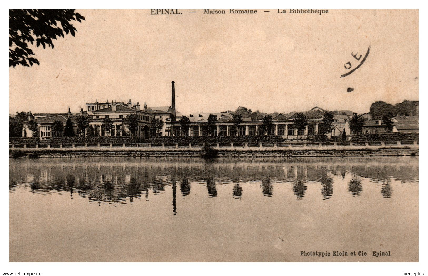 Epinal - Maison Romaine - La Bibliothèque - Epinal