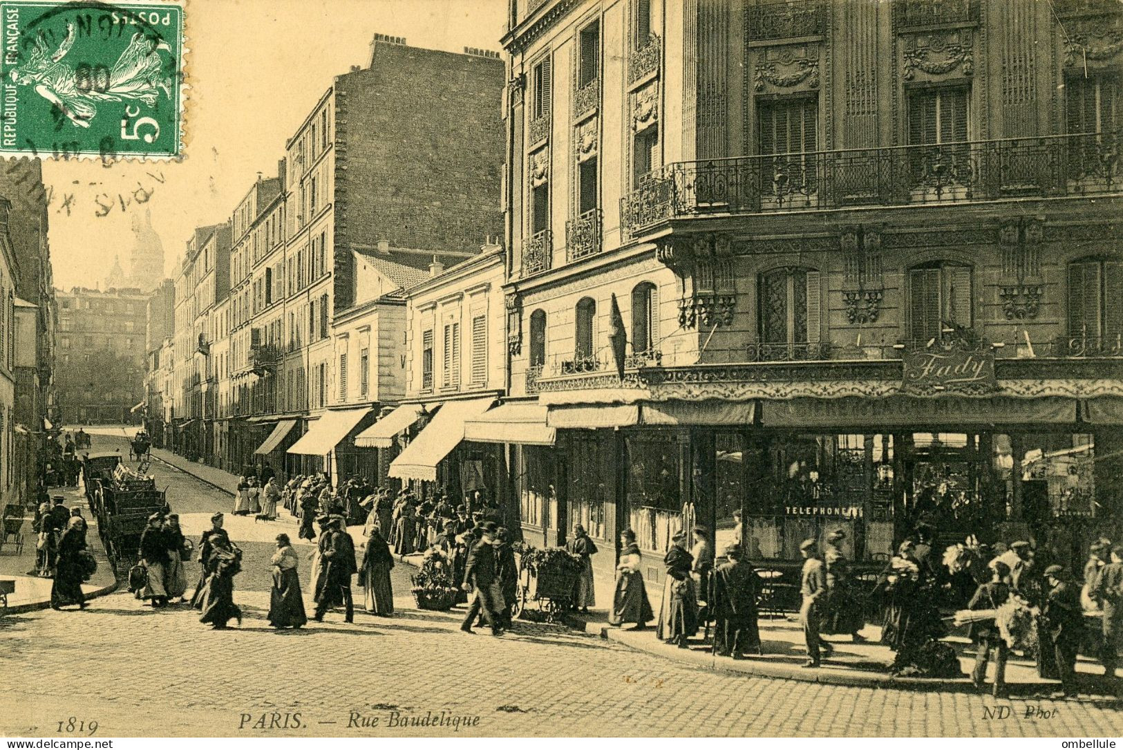Paris - Rue Baudelique - Arrondissement: 18