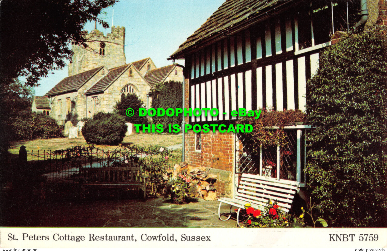 R526599 Sussex. Cowfold. St. Peter Cottage Restaurant. Kingsley - Welt