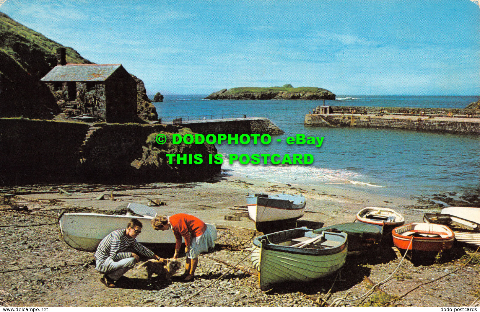 R527087 Cornwall. Mullion Harbour. Jarrold. Postcard. 1969 - Welt