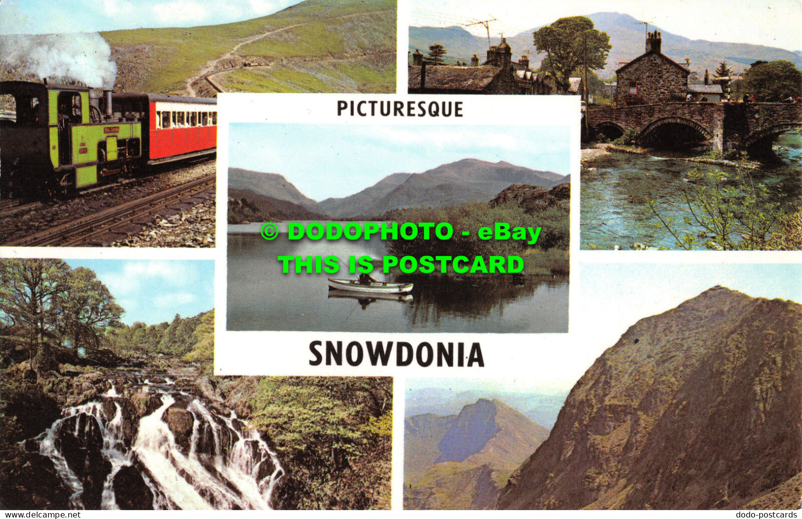 R526863 Picturesque Snowdonia. Snowdon. Bettws Y Coed. Beddgelert. Multi View - Welt