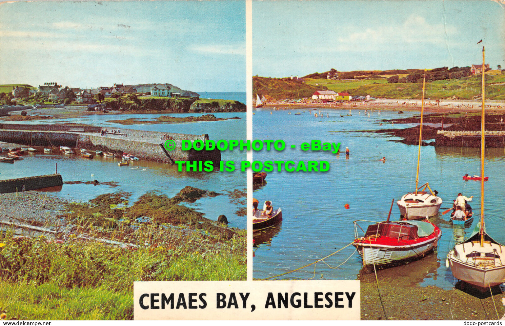 R527089 Anglesey. Cemaes Bay. Multi View. 1970 - Welt