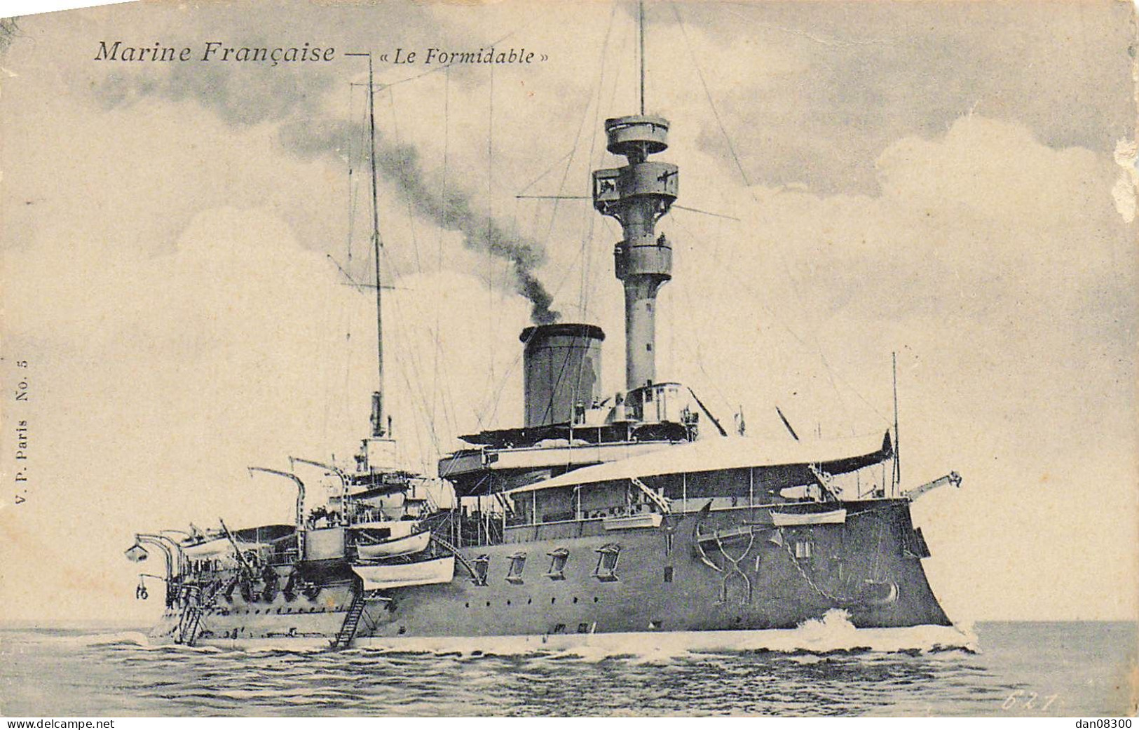 MARINE FRANCAISE LE FORMIDABLE - Warships