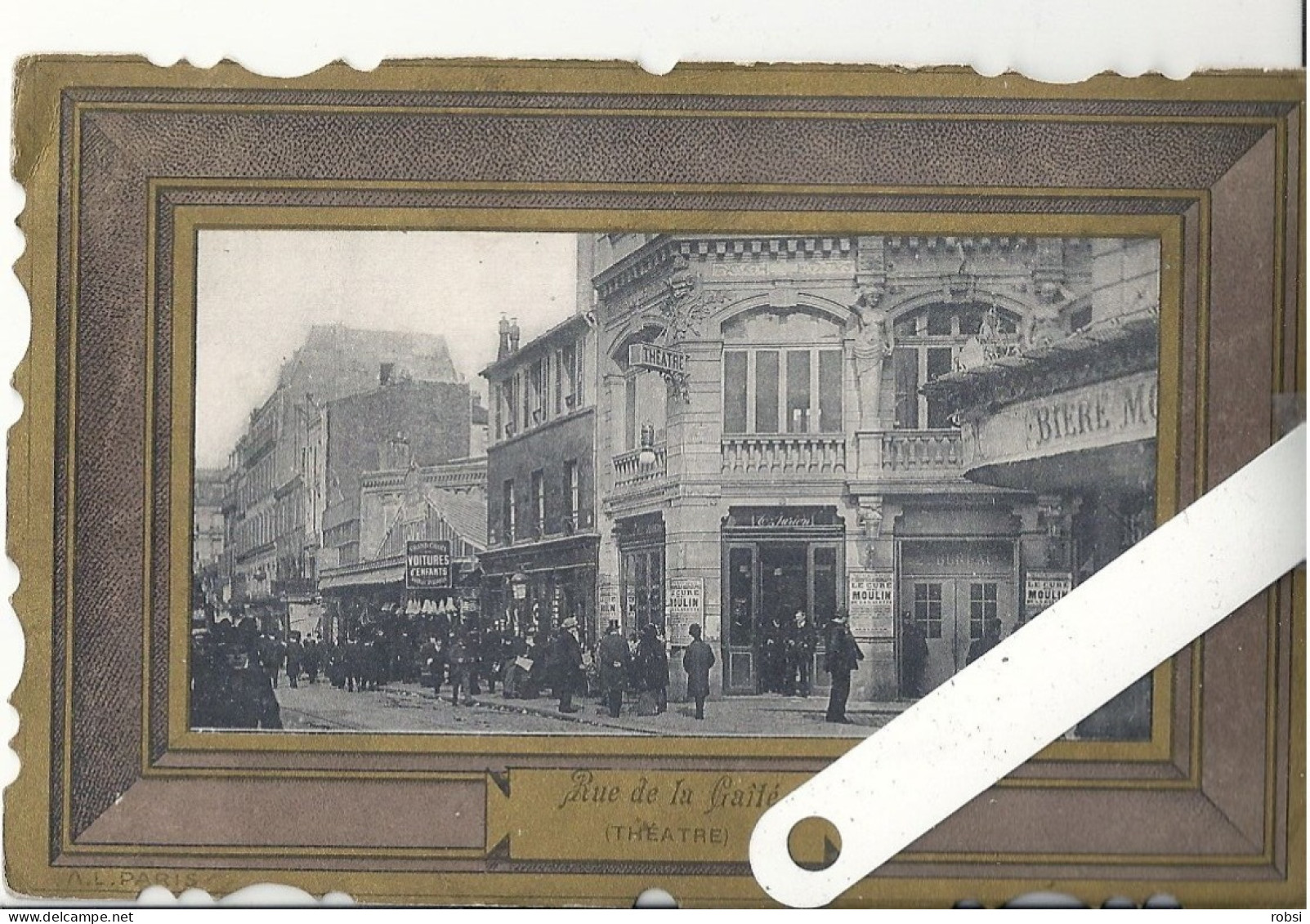 75 Paris XIV,  Rue De La Gaité, Avec Encadrement (Théâtre), D 14.30 - Paris (14)