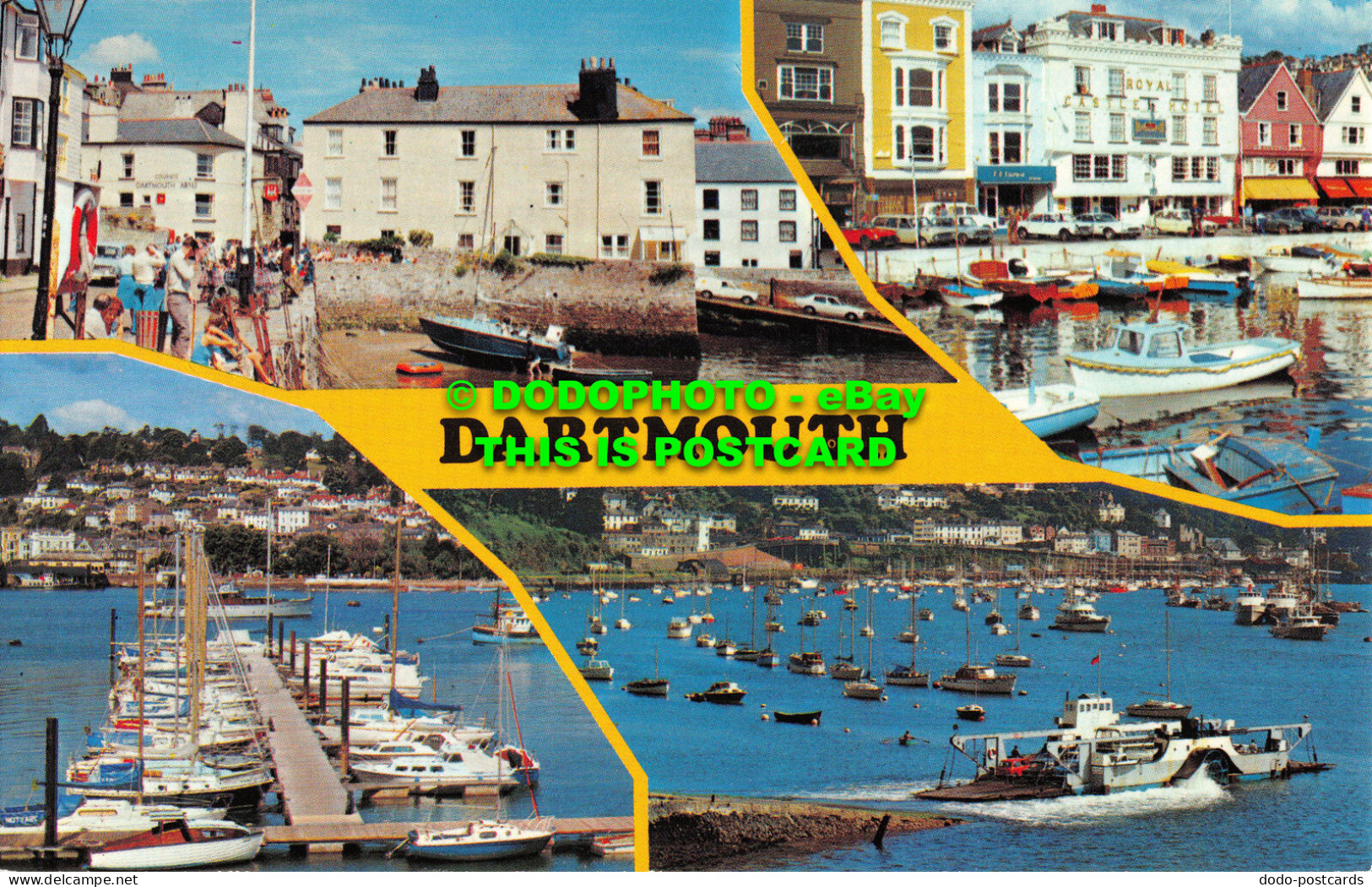 R526871 Dartmouth. Bayards Cove. Inner Harbour. Photo Precision Limited. Colourm - Welt