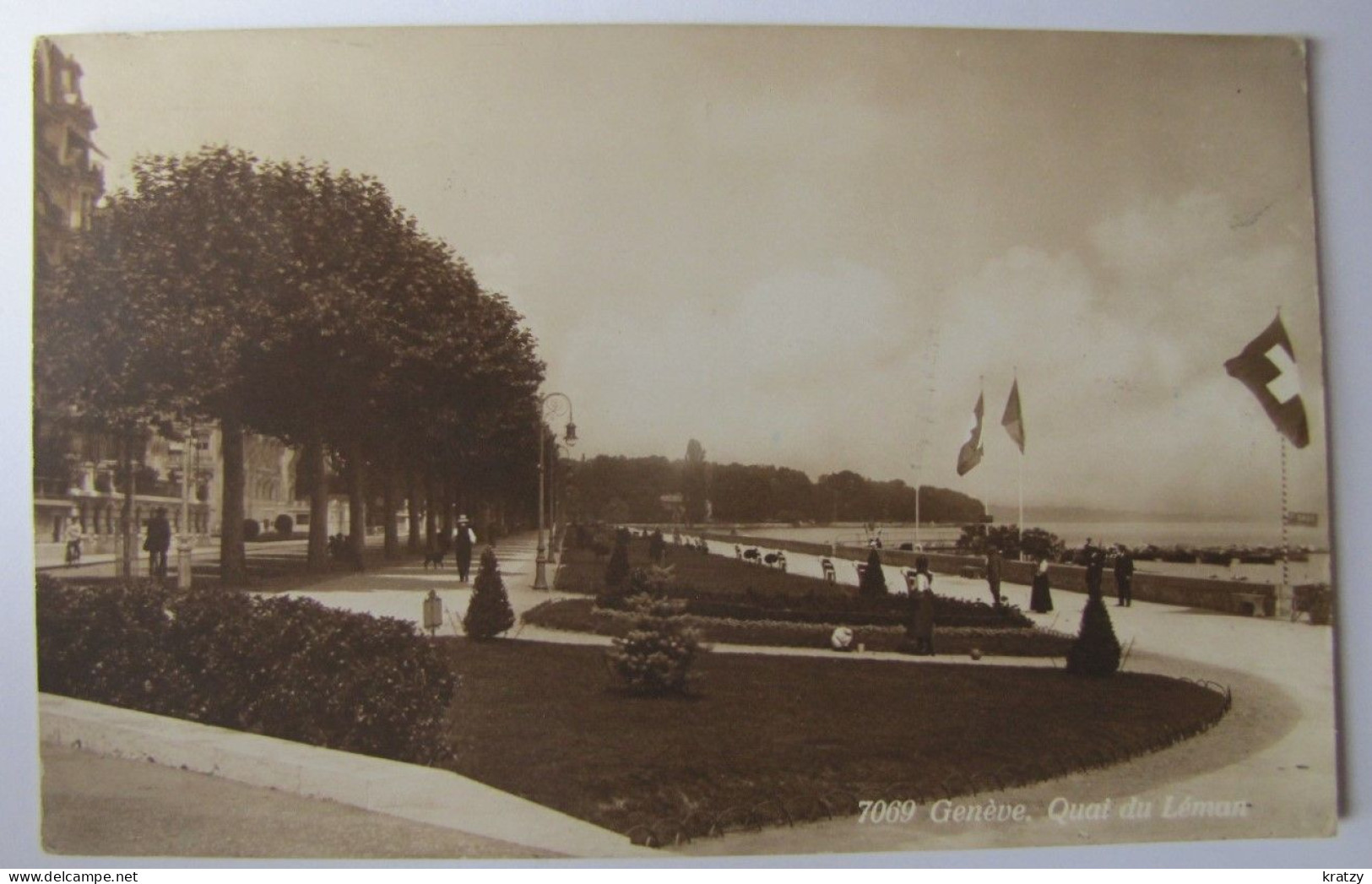 SUISSE - GENEVE - VILLE - Quai Du Léman - 1925 - Genève