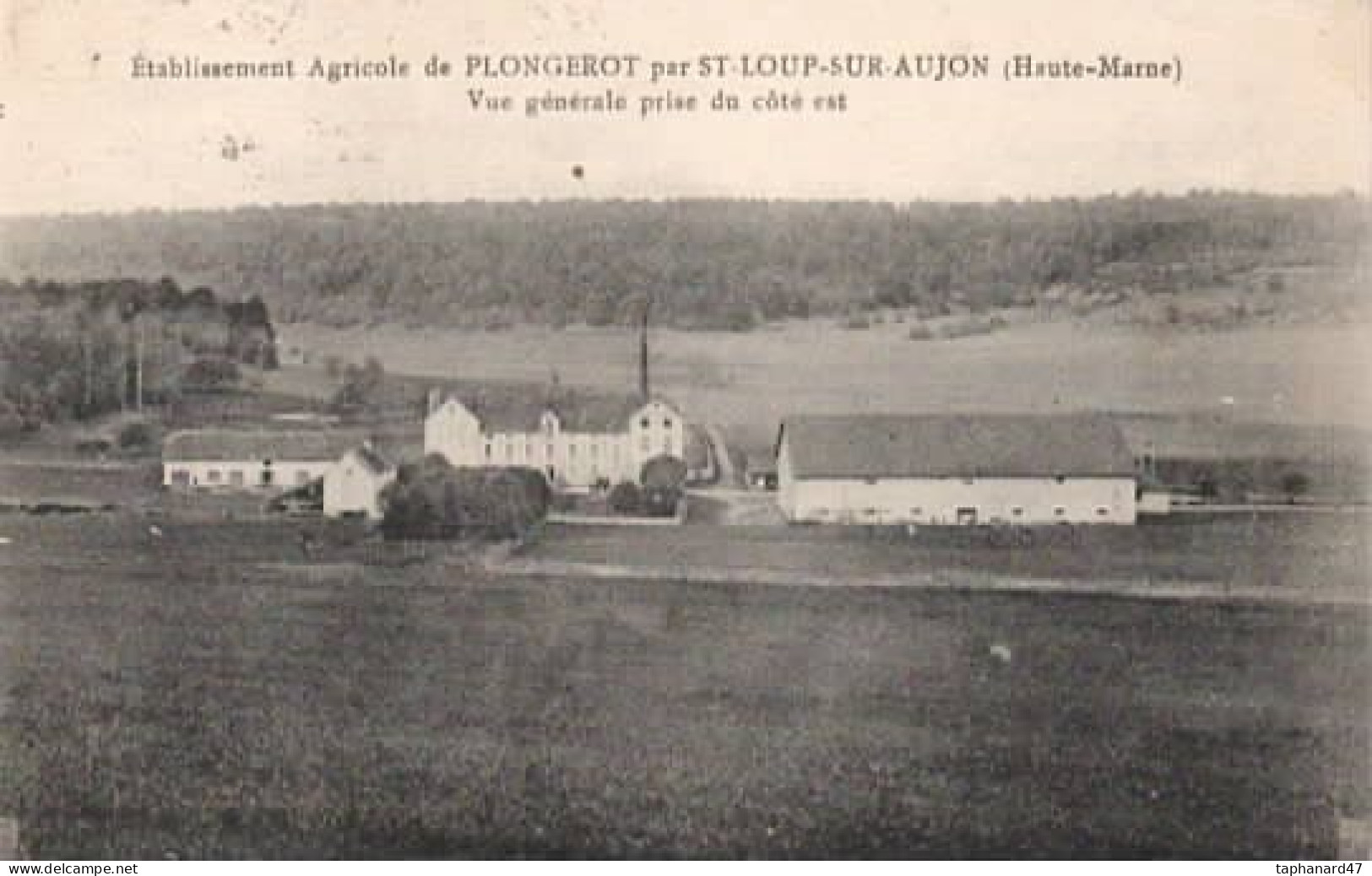 . 52 . Établissement Agricole De PLONGEROT Par ST-LOUP-sur-AUJON ............................... - Autres & Non Classés