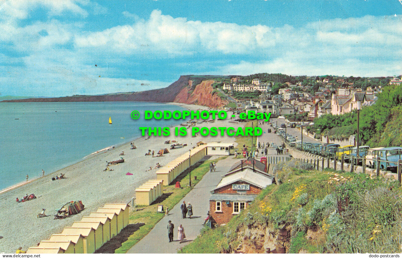 R526879 Budleigh Salterton. The Beach And Promenade. 1975 - Welt