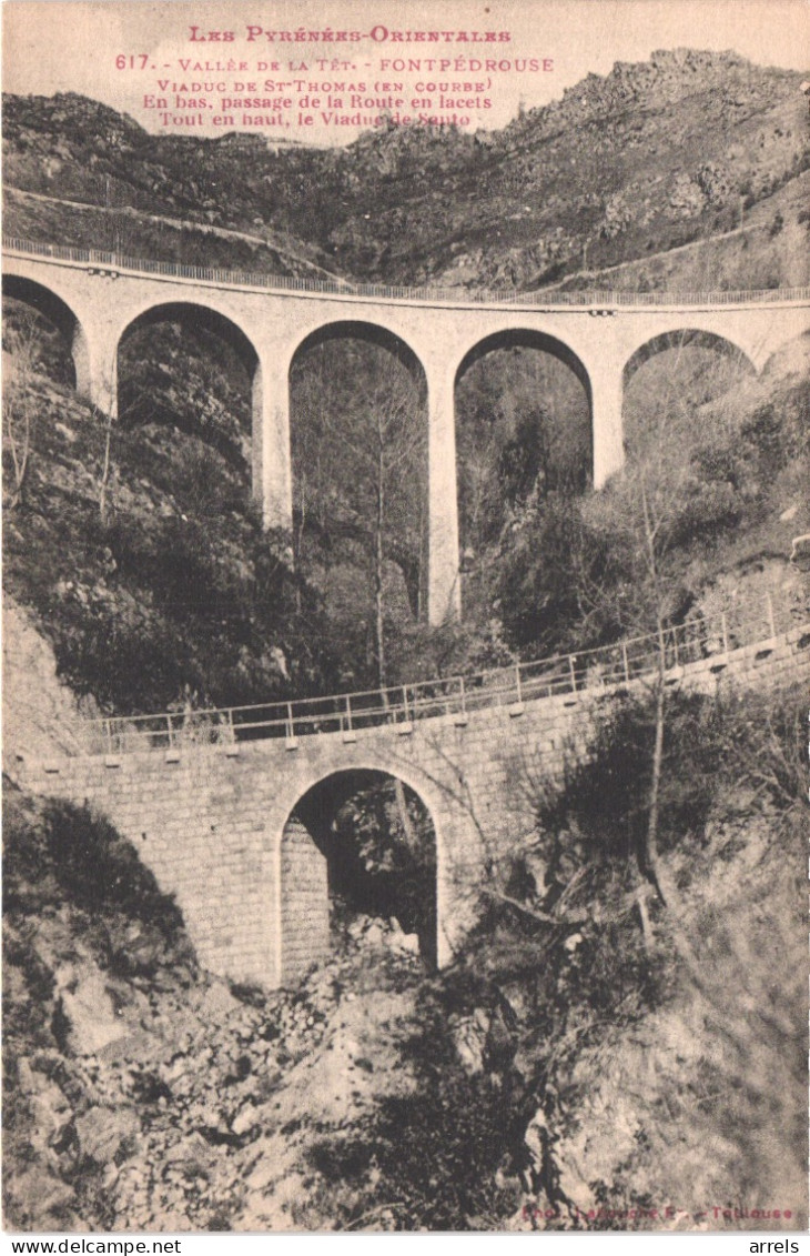 FR66 FONTPEDROUSE - Labouche 617 - Viaduc De Saint Thomas Et Sauto - Belle - Otros & Sin Clasificación