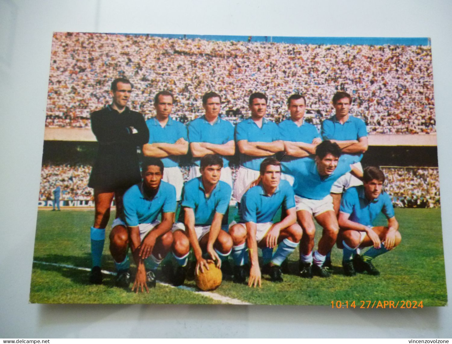 Cartolina "A.C. NAPOLI 1966 .- 1967" - Fussball