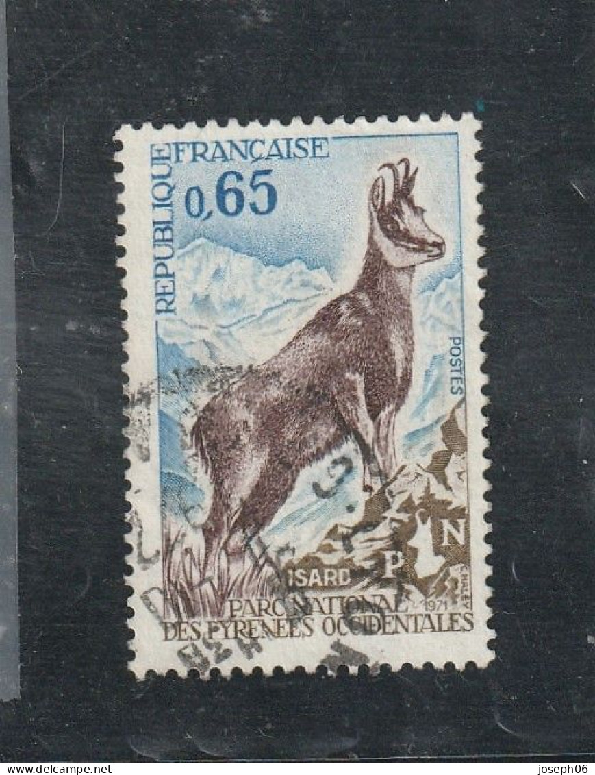 FRANCE    1971  Y.T. N° 1675  Oblitéré - Oblitérés