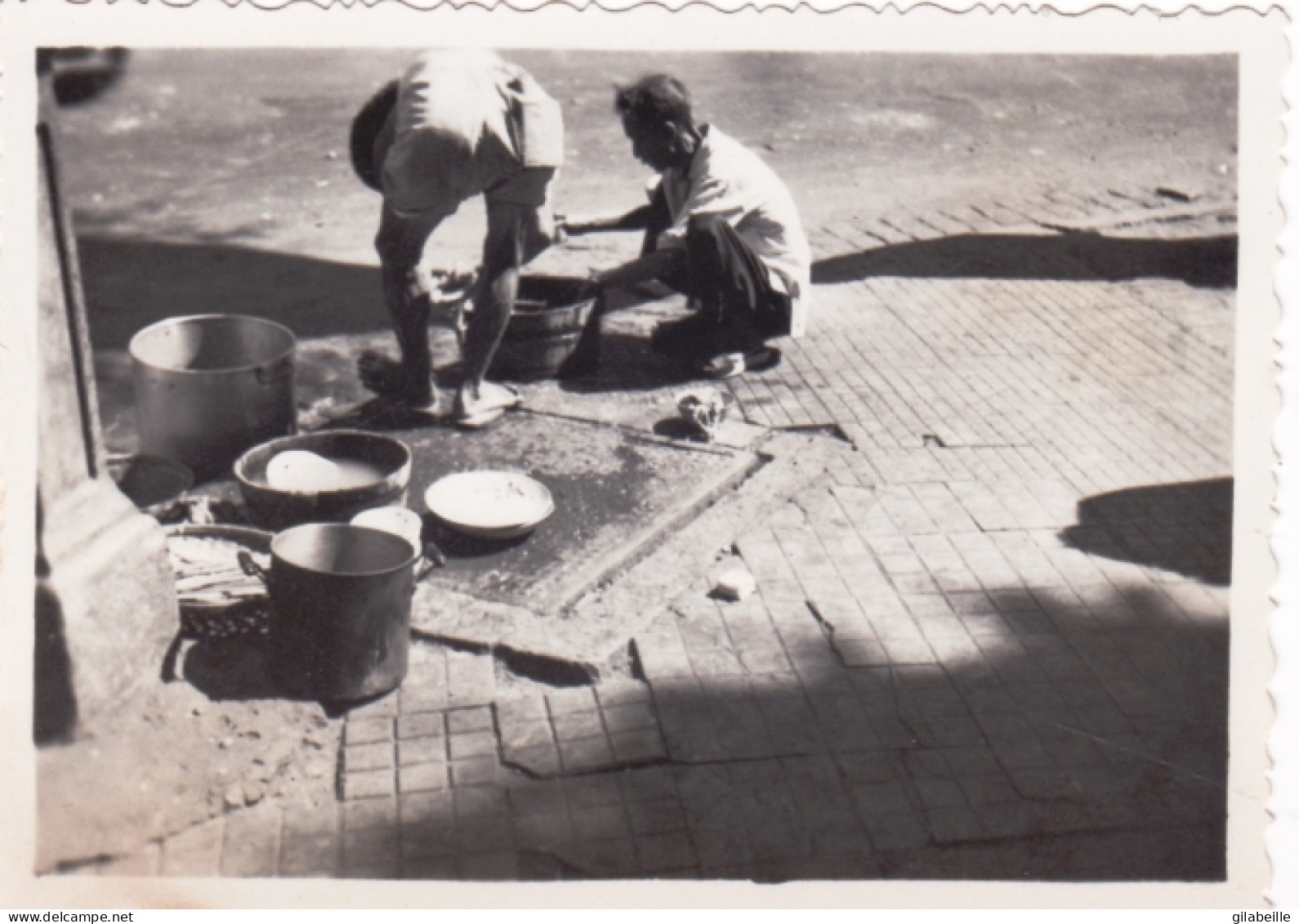 Photo Originale - Vietnam - SAIGON 1965 -  Petit Metier De Rue - Lieux