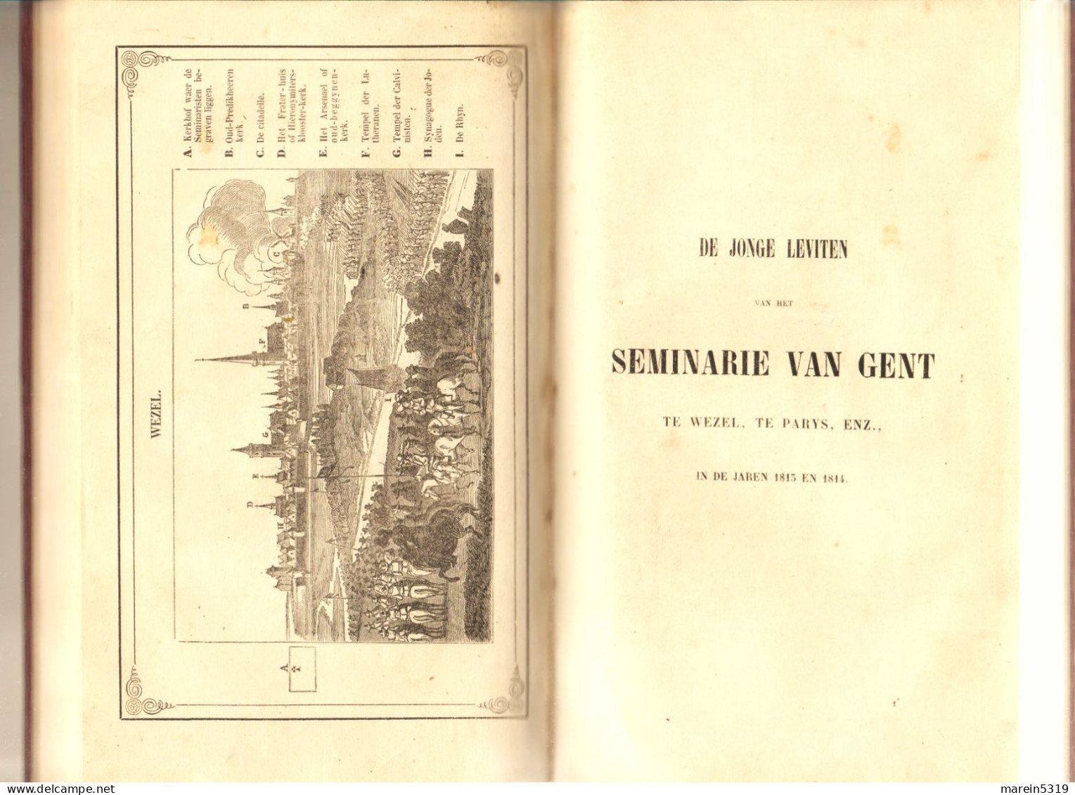 Gent - De Jonge Leviten Van Het Seminarie Van GENT - 1856 Door P.J.Vander Moere - Gent