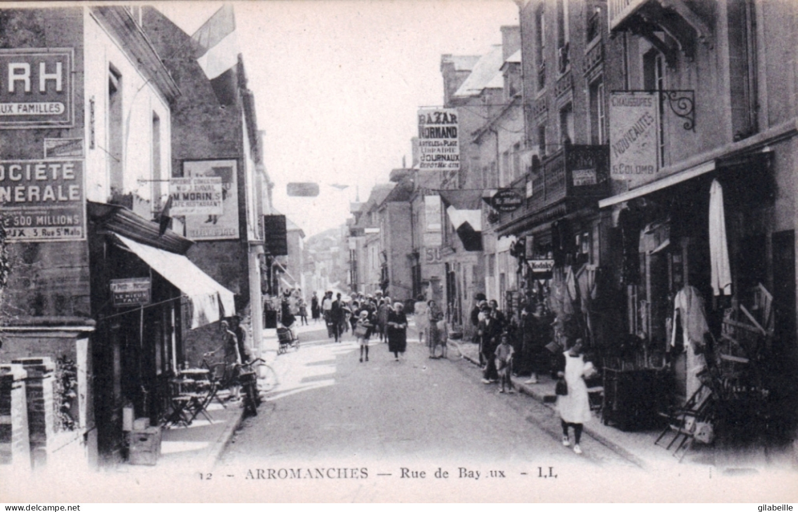 14 - Calvados - ARROMANCHES - Rue De Bayeux - Arromanches
