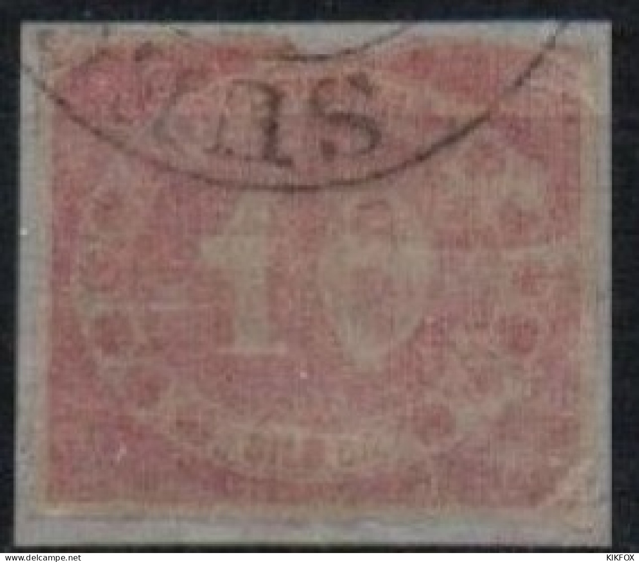 ALTDEUTSCHLAND , PREUSSEN, 1866, MI 20, 10 SGR, FREIMARKE FÜR DEN INNENDIENST, GESTEMPELT, OBLITERE - Used