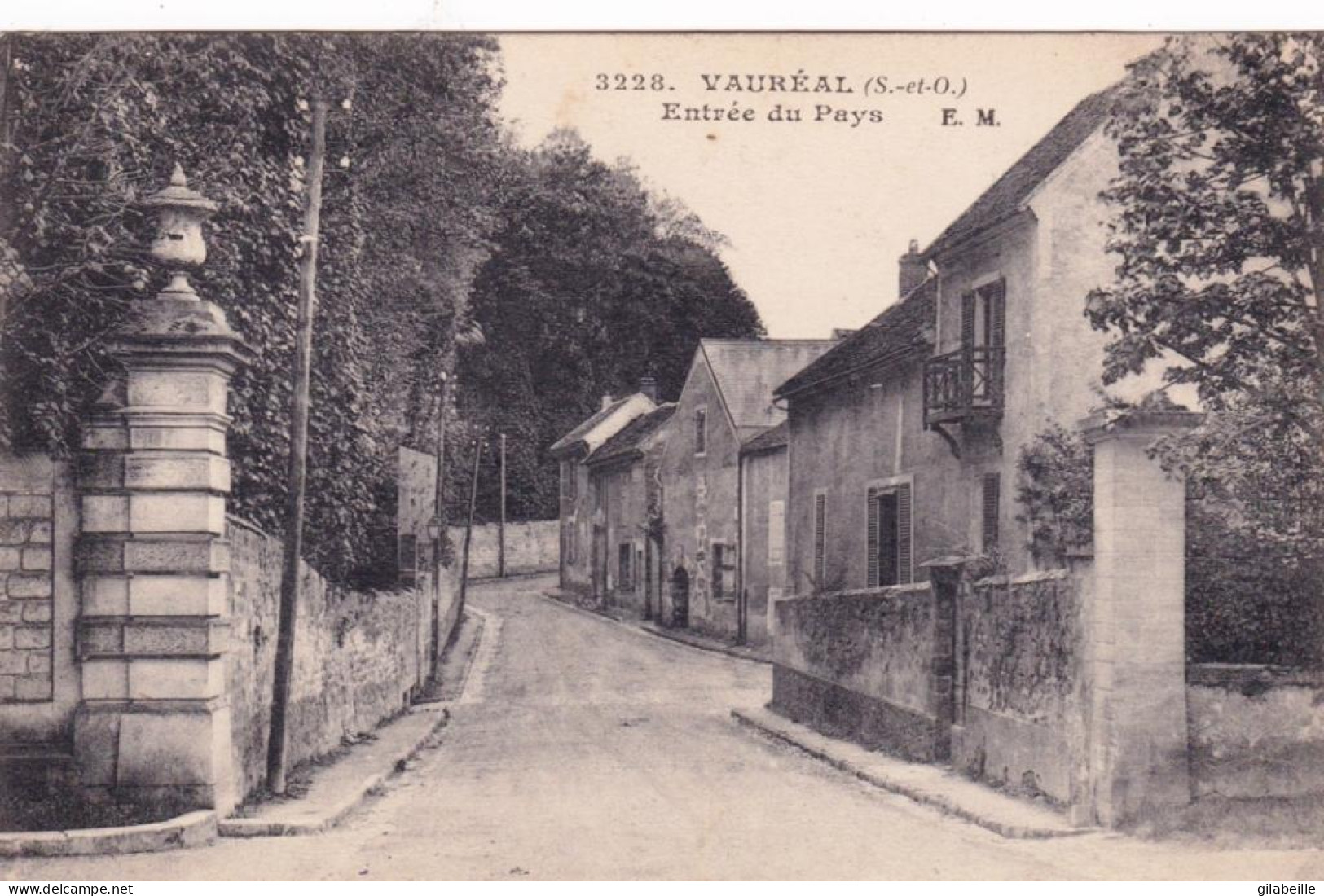 95 - Val D'oise - VAUREAL - Entrée Du Pays - Vauréal