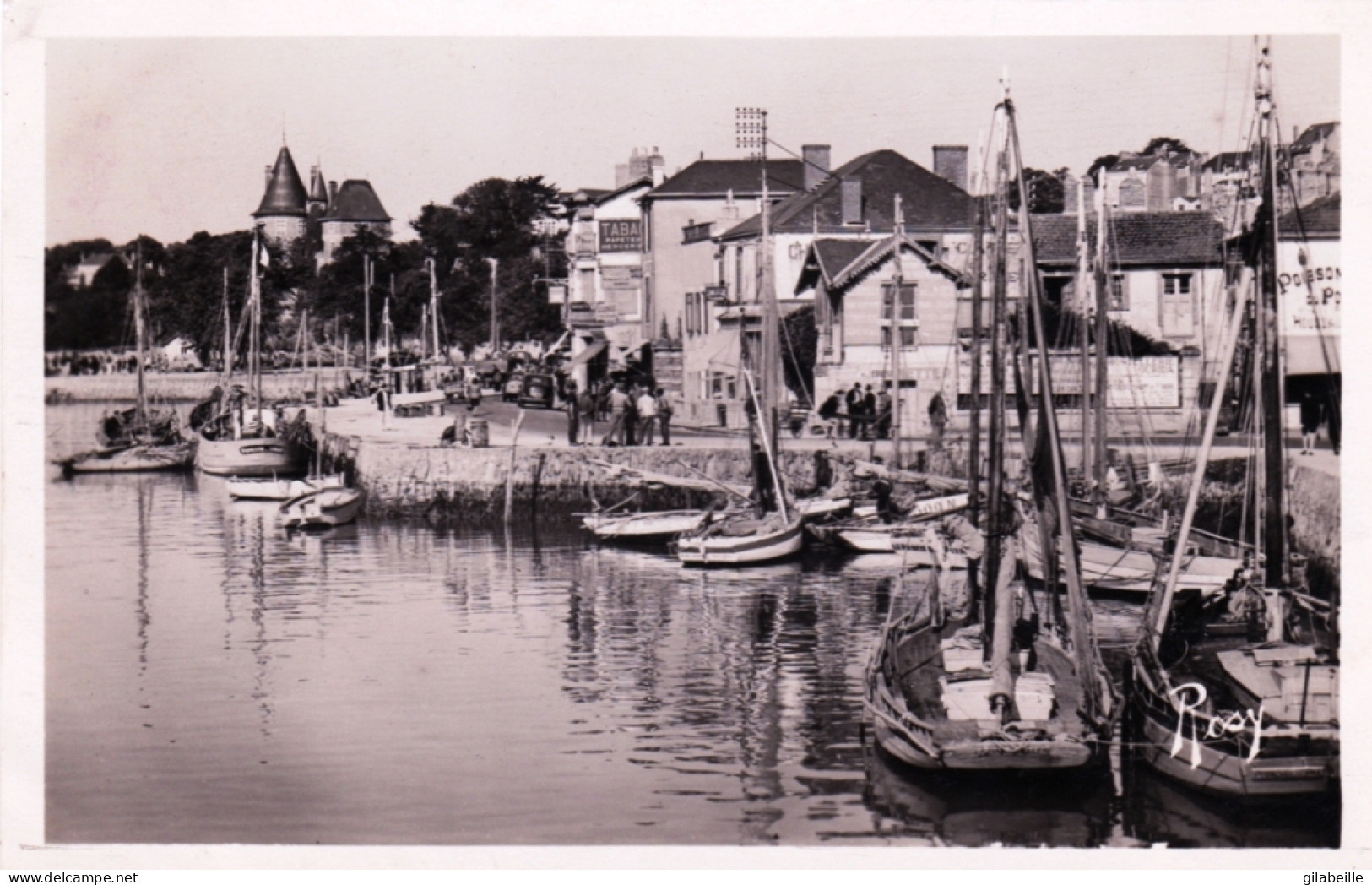 44 - Loire Atlantique - PORNIC - Le Port Et Le Quai Vers Le Chateau - Pornic