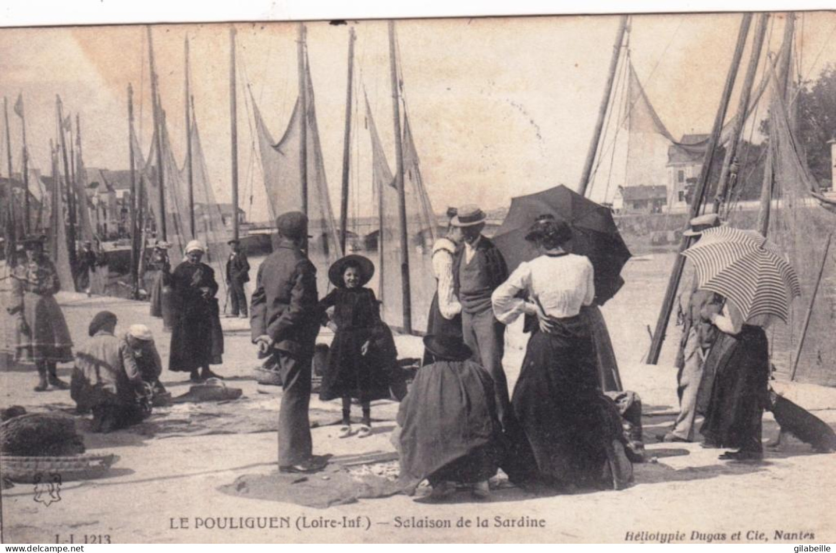 44 - Loire Atlantique - LE POULIGUEN - Salaison De La Sardine - Le Pouliguen