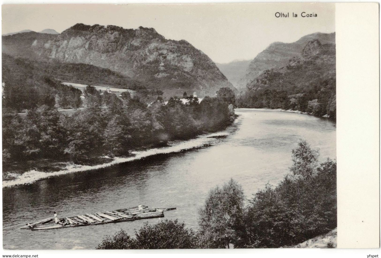 Constanța - The Olt At Cozia (Rafters On Raft) - Rumania