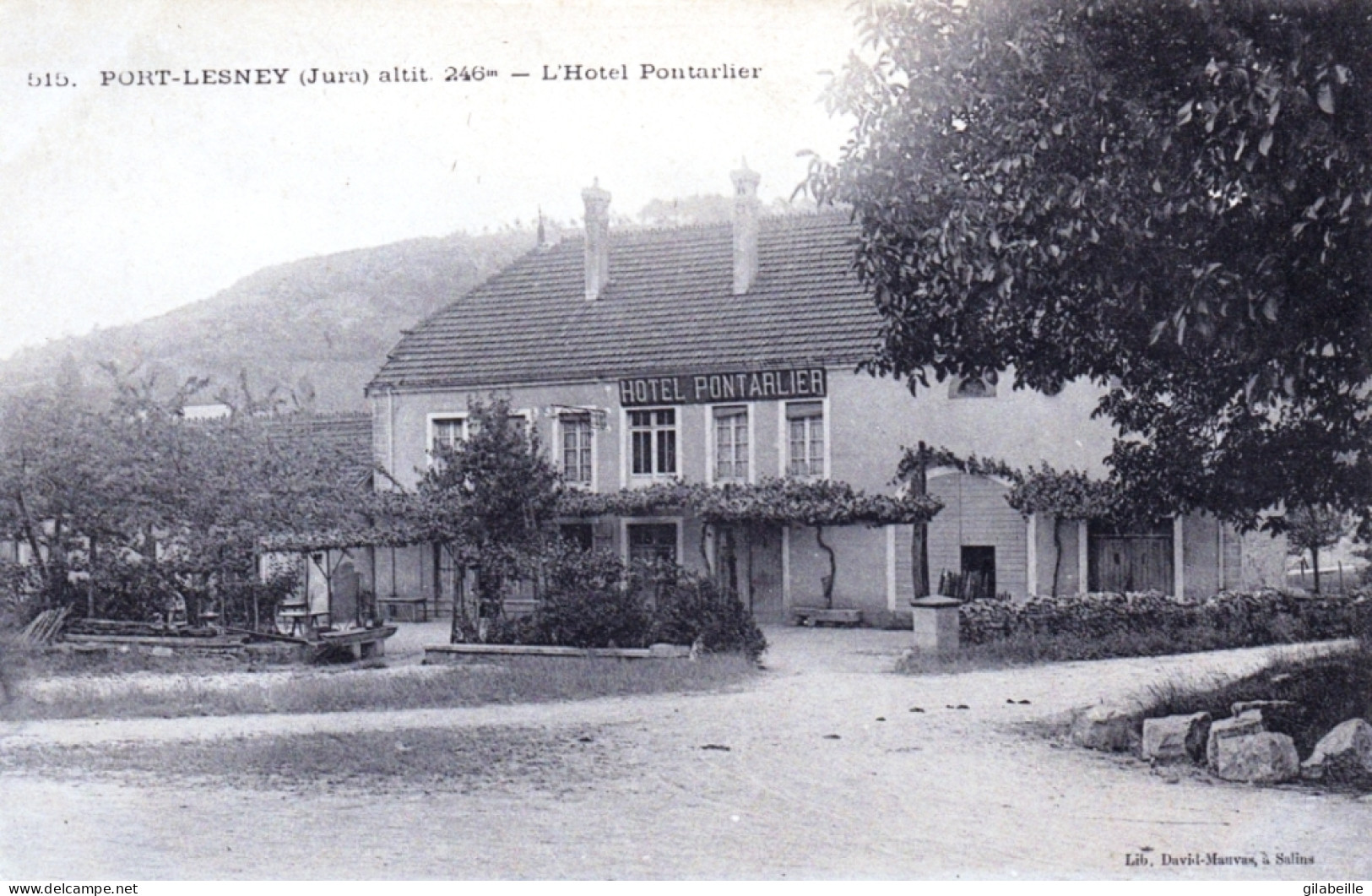 39 - Jura -  PORT LESNEY - L Hotel Pontarlier - Altri & Non Classificati