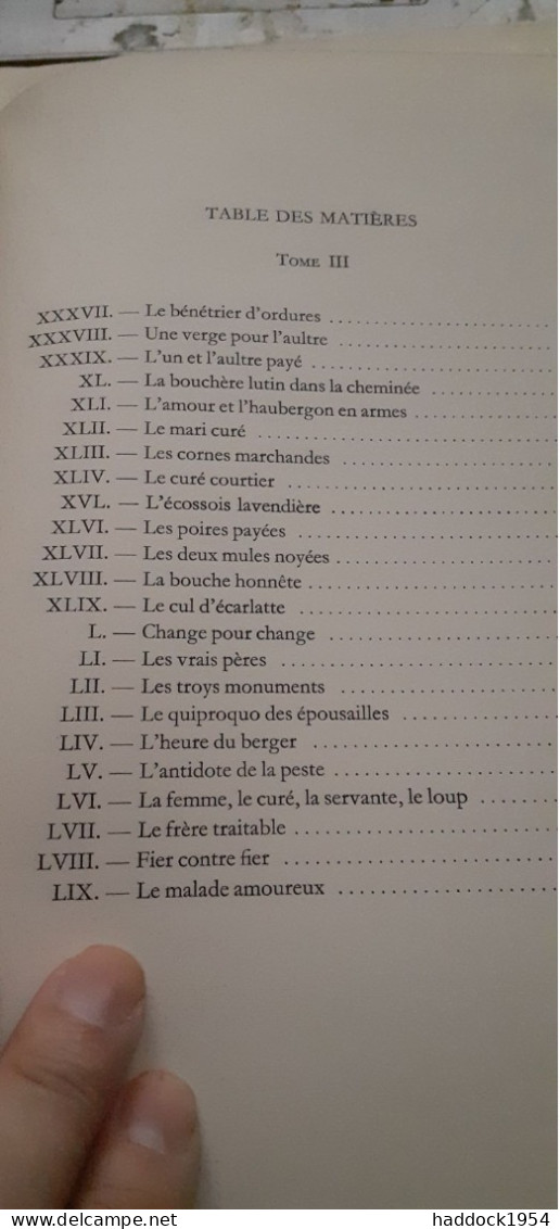 les cent nouvelles nouvelles PIERRE LELONG roissard 1962