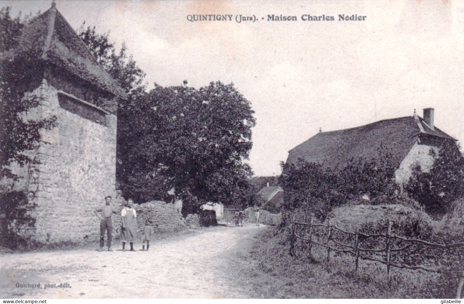39 - Jura - QUINTIGNY - Maison Charles Nodier - Sonstige & Ohne Zuordnung