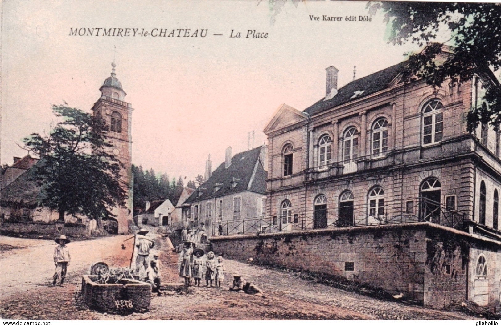 39 - Jura -  MONTMIREY Le CHATEAU - La Place - Sonstige & Ohne Zuordnung