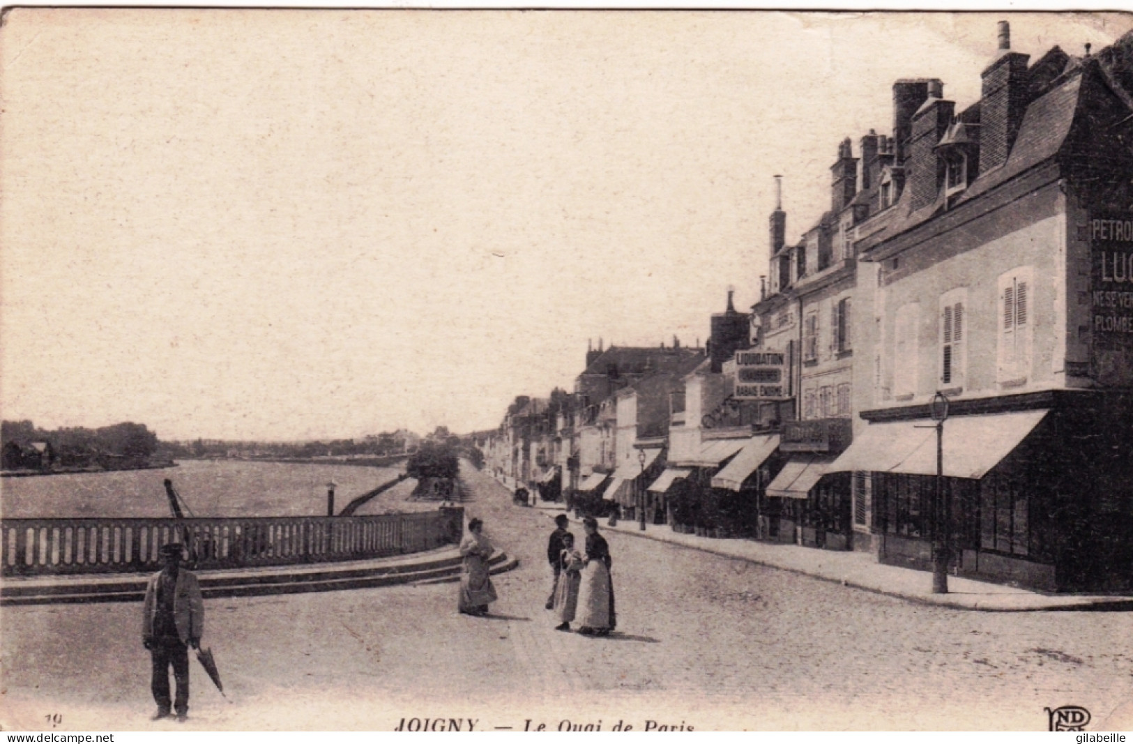 89 - Yonne -  JOIGNY - Le Quai De Paris - Joigny