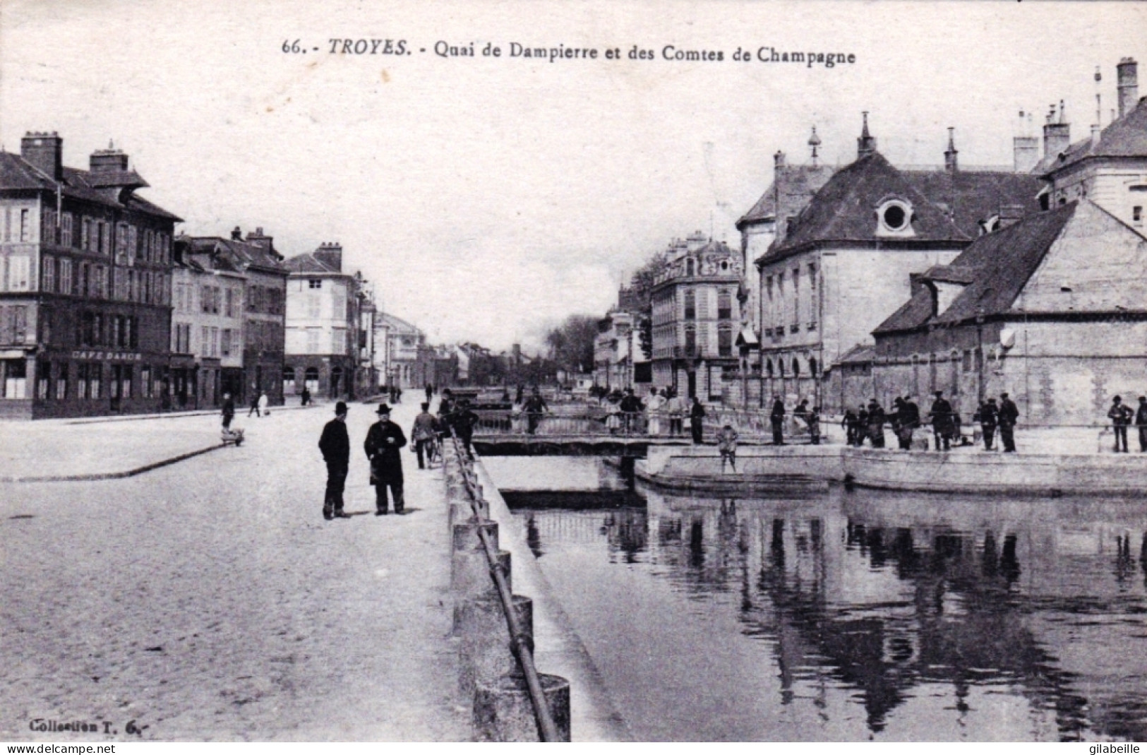 10 - Aube -  TROYES - Quai De Dampierre Et Des Comtes De Champagne - Troyes