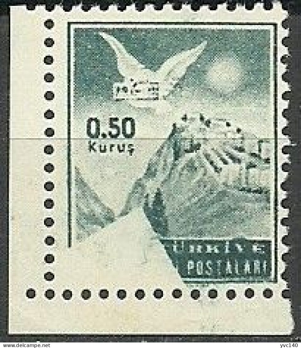 Turkey; 1952 Postage Stamp "Folding ERROR" - Neufs