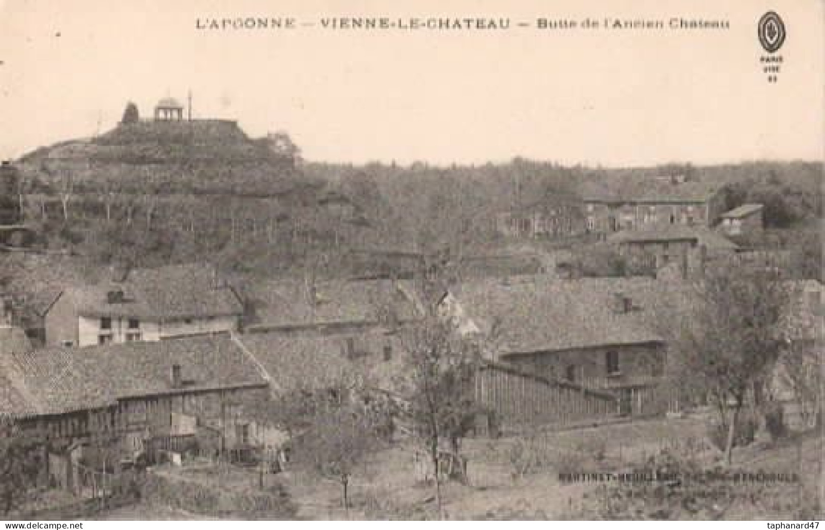 . 52 . VIENNE-LE-CHÂTEAU . Butte De L'Ancien Château . - Otros & Sin Clasificación