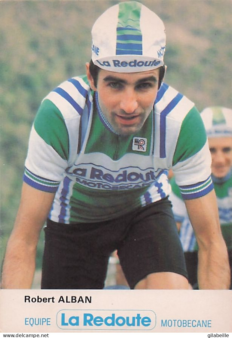 Vélo Coureur Cycliste Francais Robert Alban - Team La Redoute - Cycling - Cyclisme - Ciclismo - Wielrennen  - Radsport