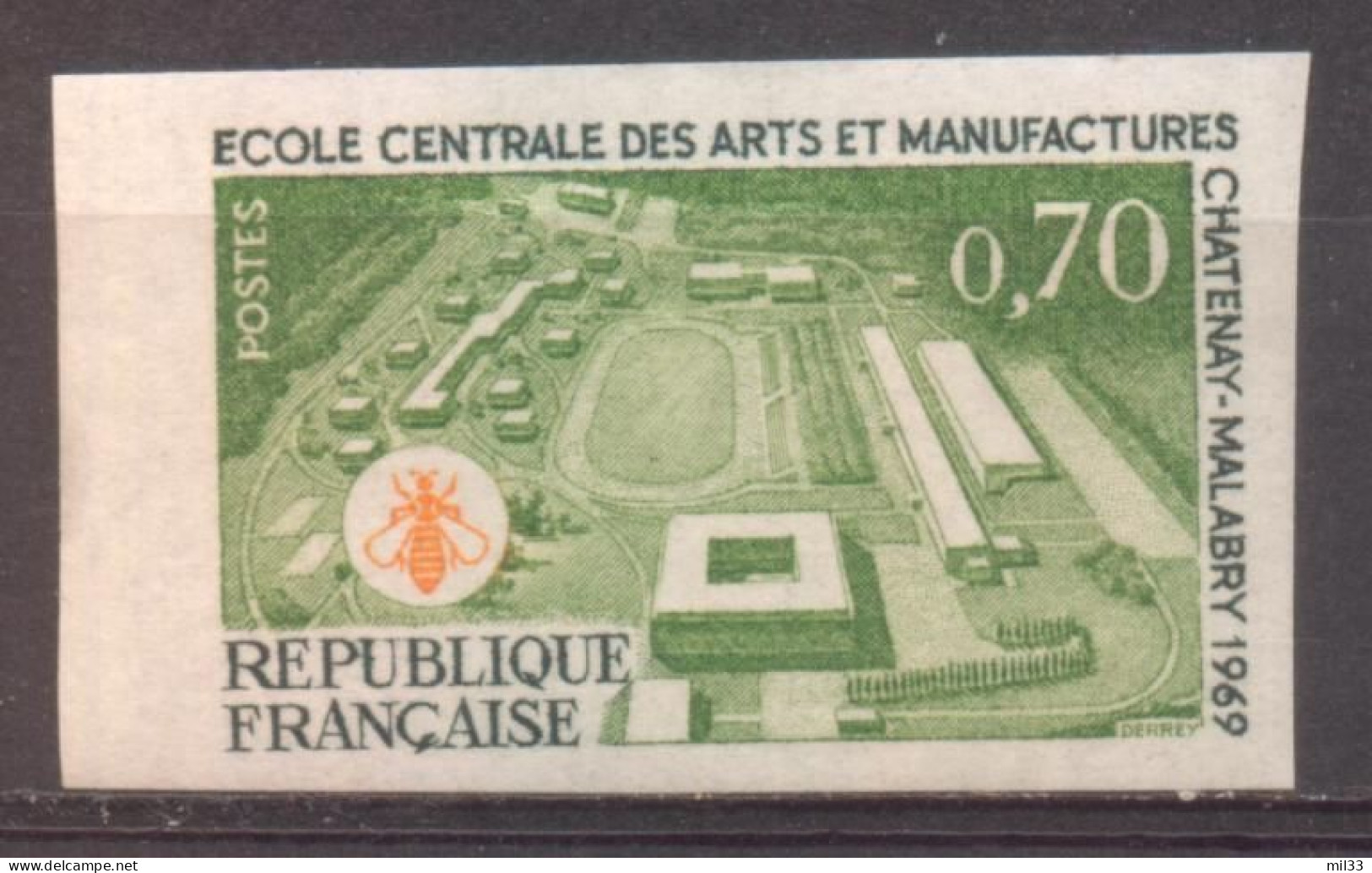 Ecole Centrale YT 1614 De 1969 Sans Trace Charnière - Ohne Zuordnung