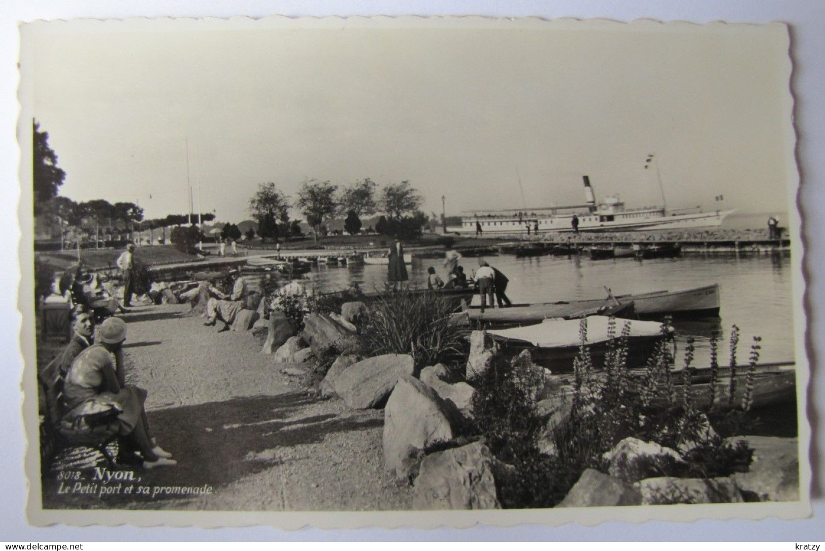 SUISSE - VAUD - NYON - Le Petit Port Et Sa Promenade - Nyon