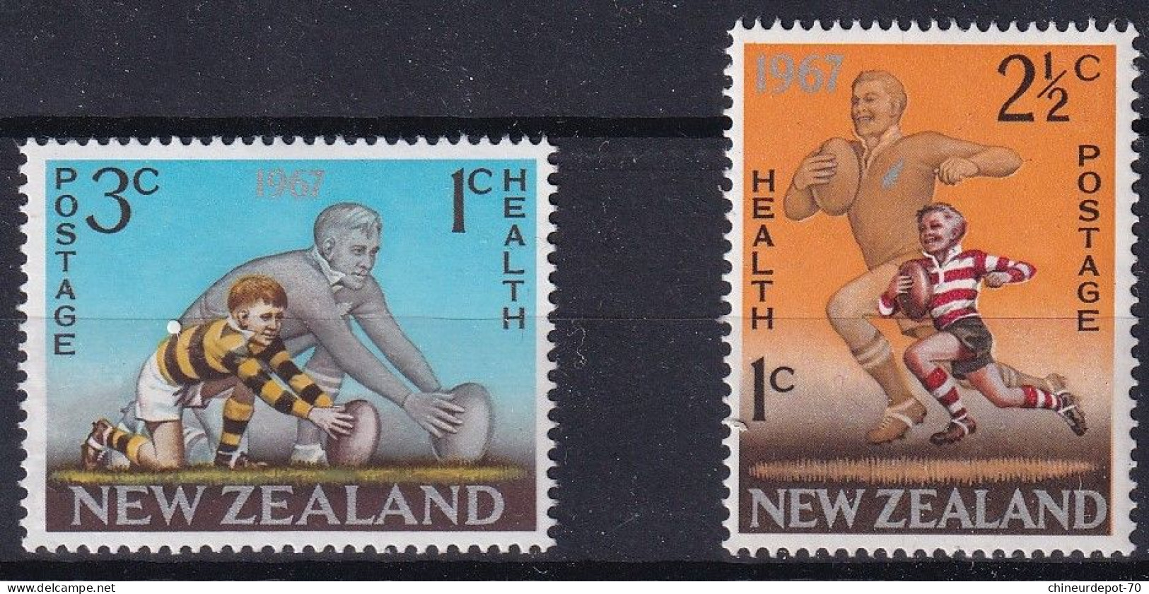 HEALTH 1967 NEW ZEALAND Neufs Sans Charnières ** - Unused Stamps