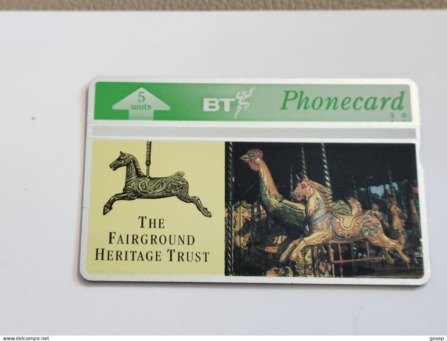 United Kingdom-(BTG-074)-Fairground Heritage Trust-(97)(5units)(246A96065)(tirage-500)(price Cataloge-20.00£-mint) - BT Emissioni Generali