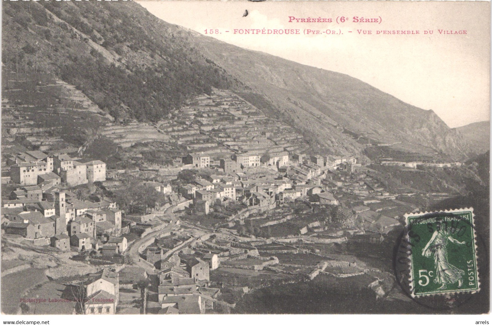 FR66 FONTPEDROUSE - Labouche 158 - Vue D'ensemble Du Village - Belle - Sonstige & Ohne Zuordnung