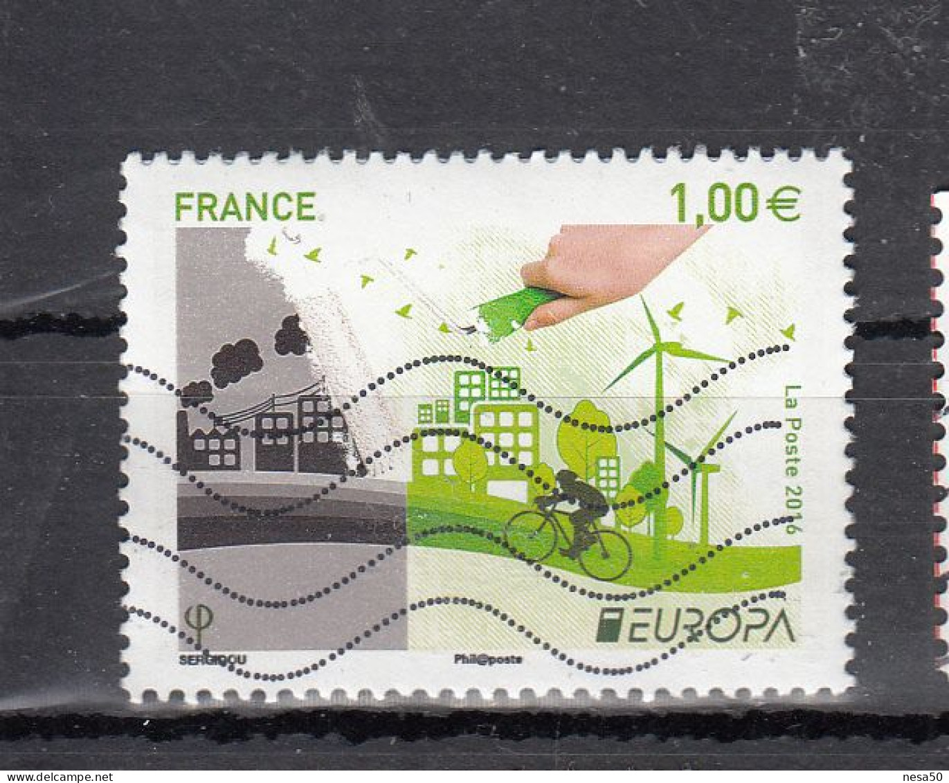 Frankrijk 2016 Mi Nr 6439, Europa, Fiets, Bike - Oblitérés