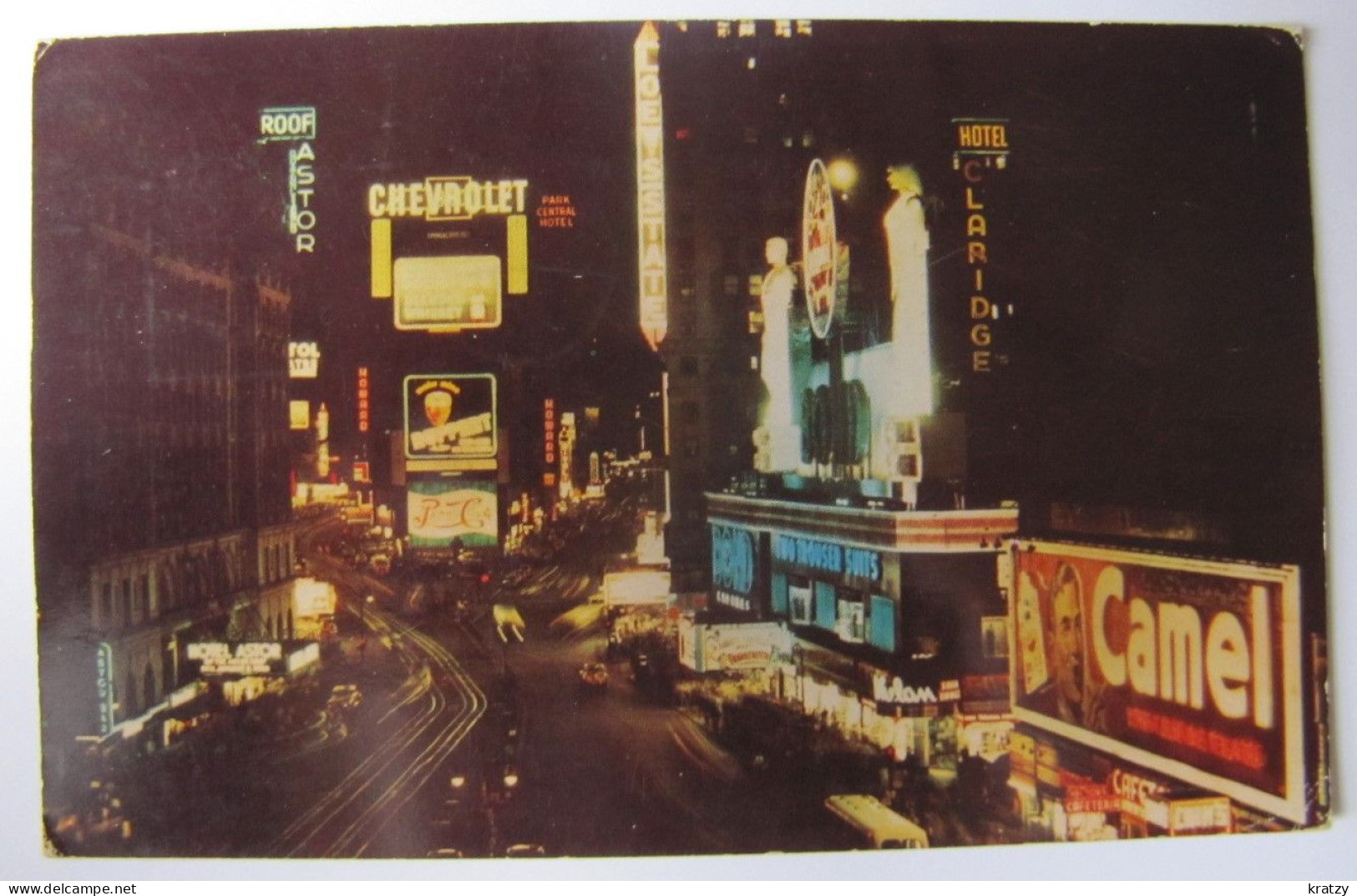 ETATS-UNIS - NEW YORK - CITY - Manhattan - Time Square - 1956 - Time Square