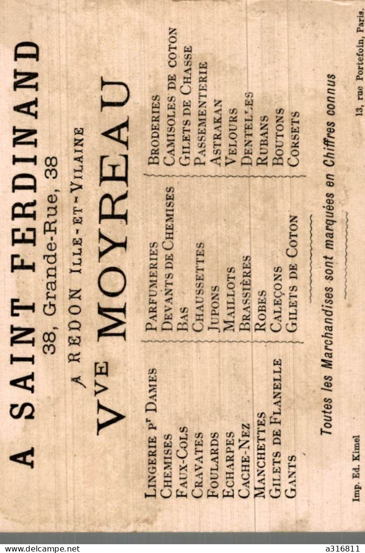 Chromo A Saint Ferdinand Redon -russie - Otros & Sin Clasificación