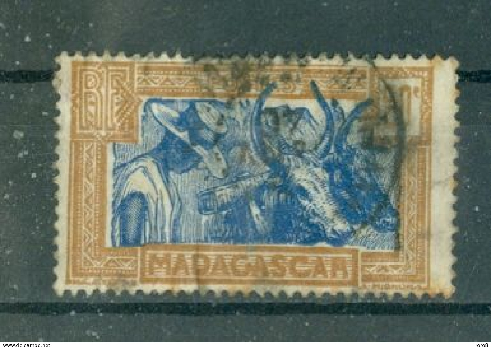 MADAGASCAR - N°167 Oblitéré. - Attelage De Zébus. - Used Stamps