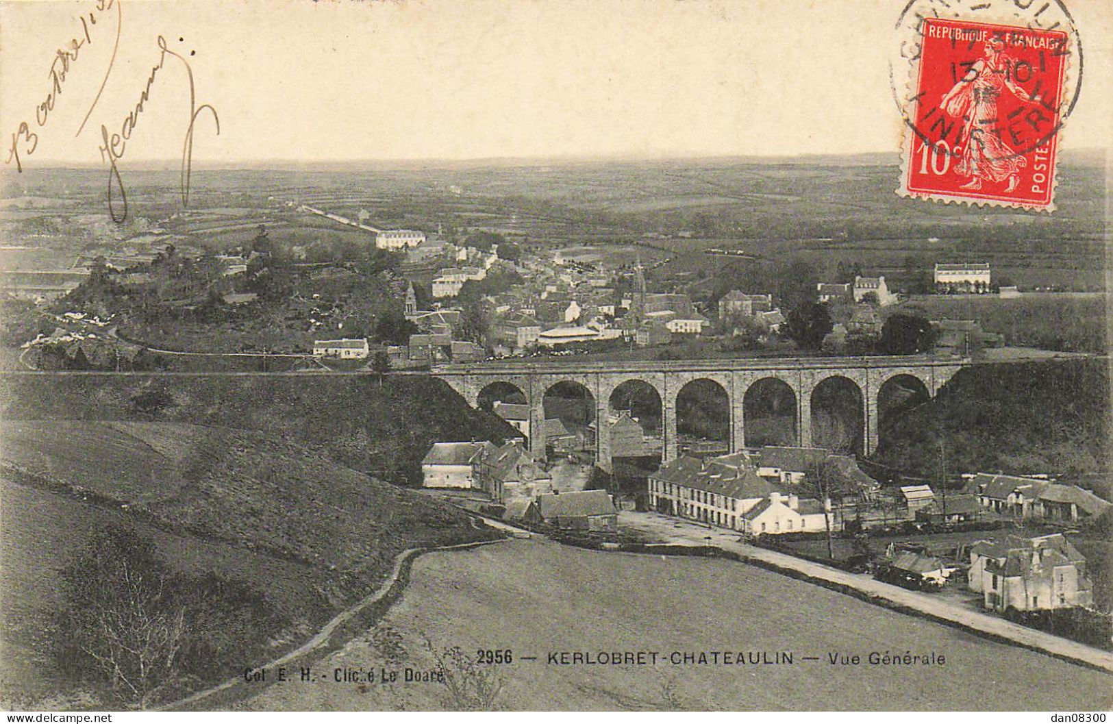 29 KERLOBRET CHATEAULIN VUE GENERALE - Châteaulin