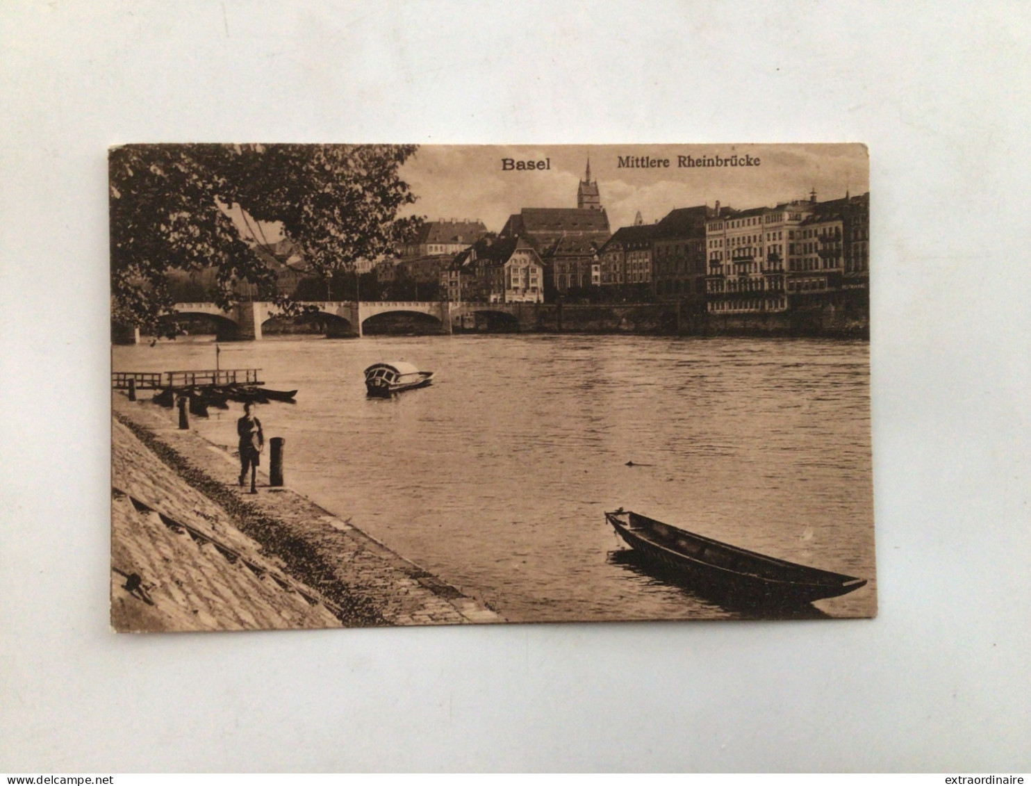 Bâle Rheinbrucke  Circulee  En 1935 No. 216 - Bâle