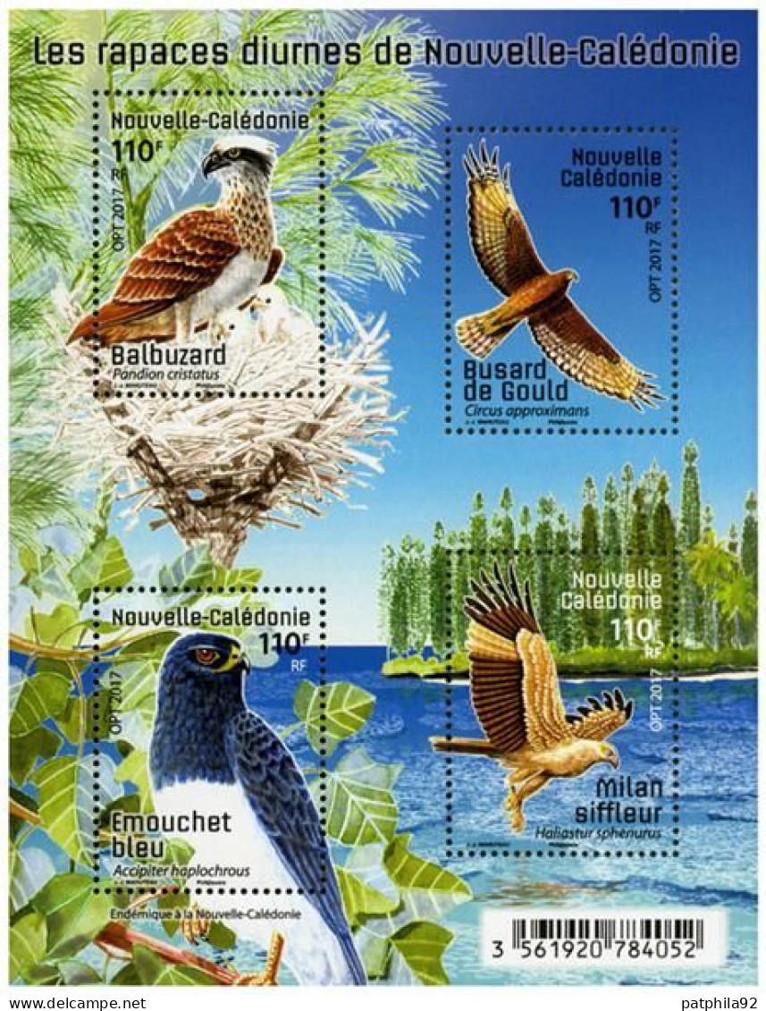 Timbre Nlle-Calédonie N° F1307 Neuf** MNH Luxe "Rapaces Diurnes De Nouvelle-Calédonie". - Ungebraucht