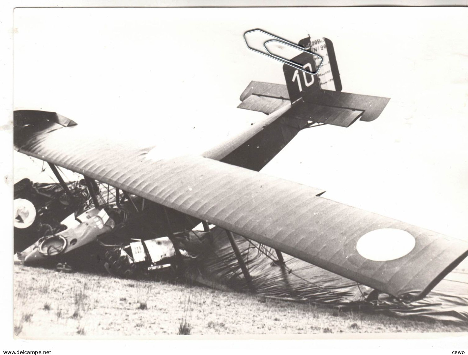 PHOTO AVION  AVIATION CRASH LIORE ET OLIVIER LEO 20 - Aviation